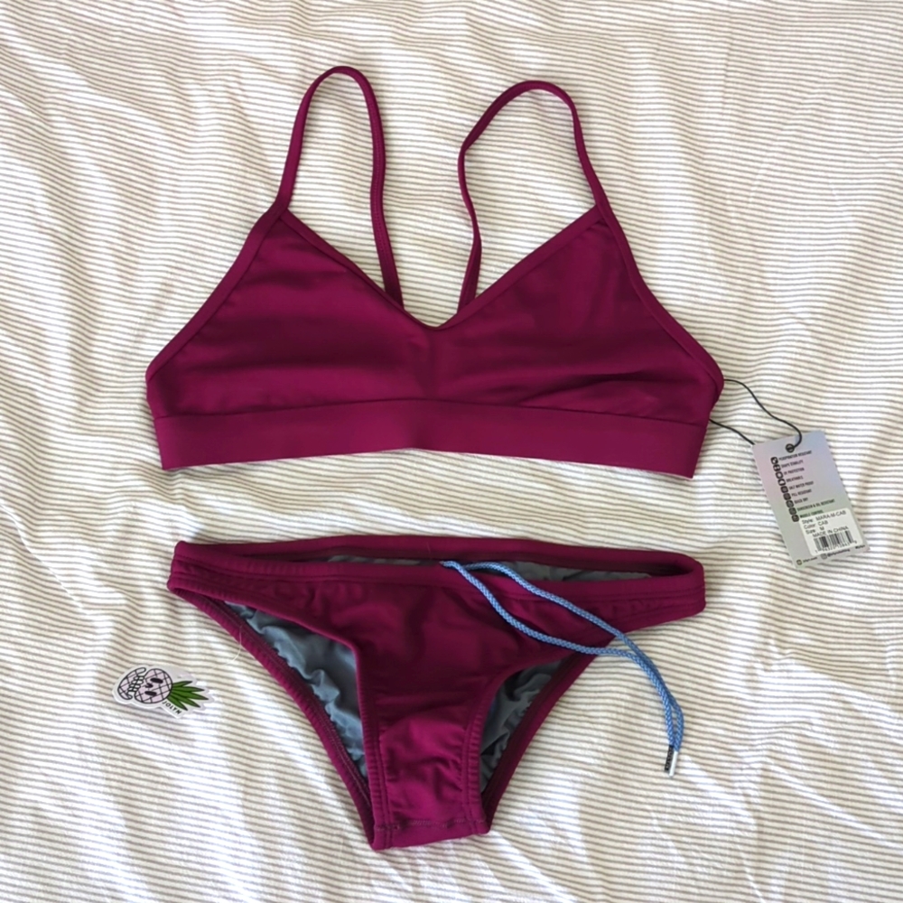NWT Jolyn bikini in "Cabernet"